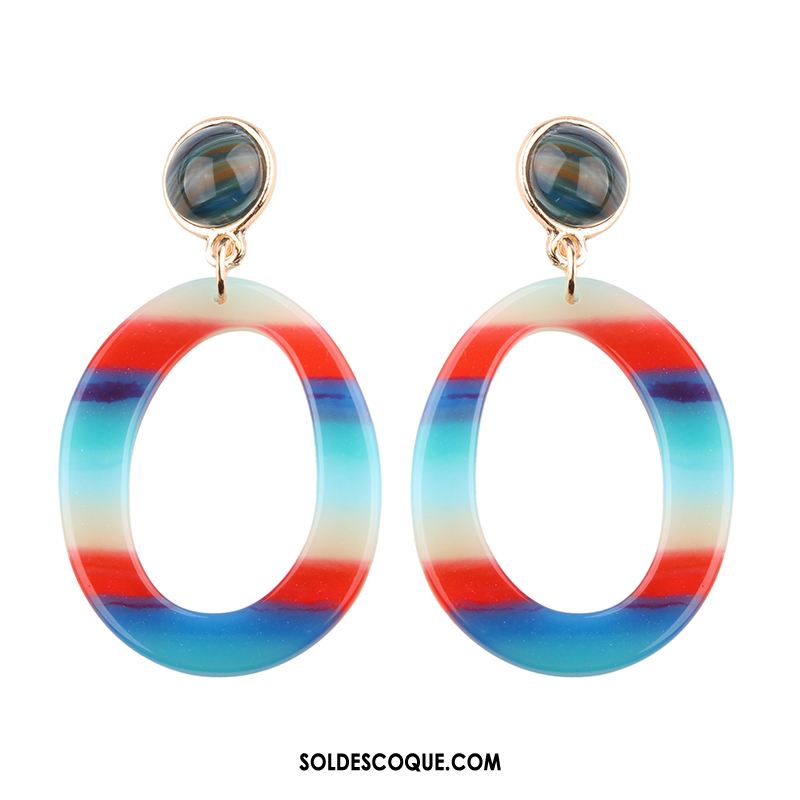 Boucles D'oreilles Femme All-match Rond Le Nouveau Étudiant Accessoires Soldes