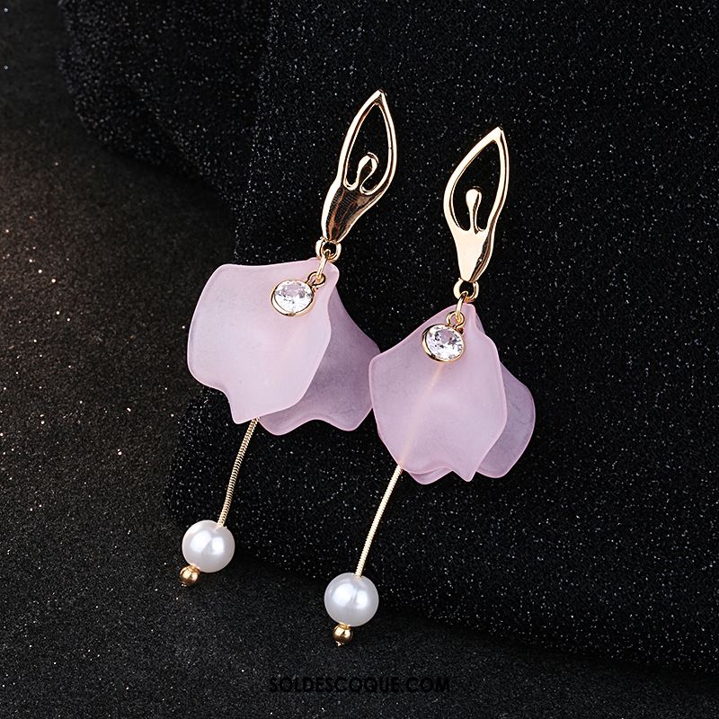 Boucles D'oreilles Femme Argenté Tendance Tassel Personnalité Tempérament En Vente