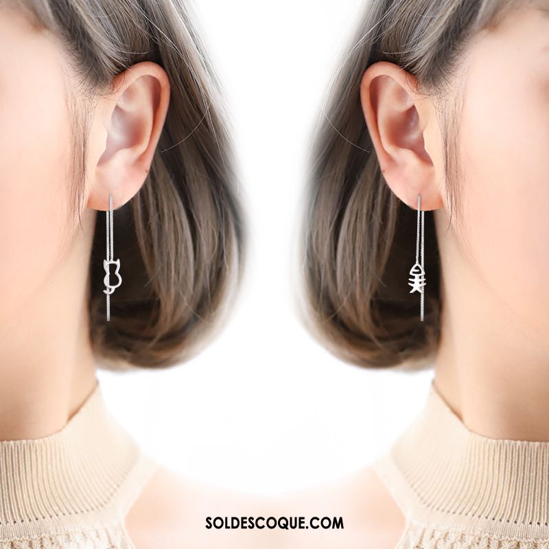 Boucles D'oreilles Femme Charmant Longue Section Tassel Accessoires Simple En Vente