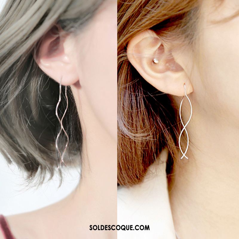 Boucles D'oreilles Femme Charmant Longue Section Tassel Accessoires Simple En Vente