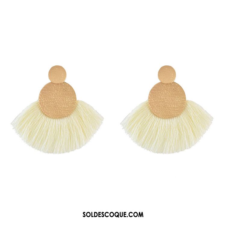 Boucles D'oreilles Femme Charmant Rétro Bord De Mer Personnalité Tassel France