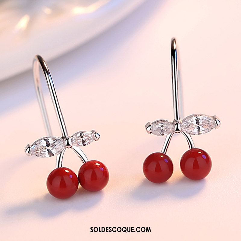 Boucles D'oreilles Femme Créatif Simple Personnalité Longue Section Pure France