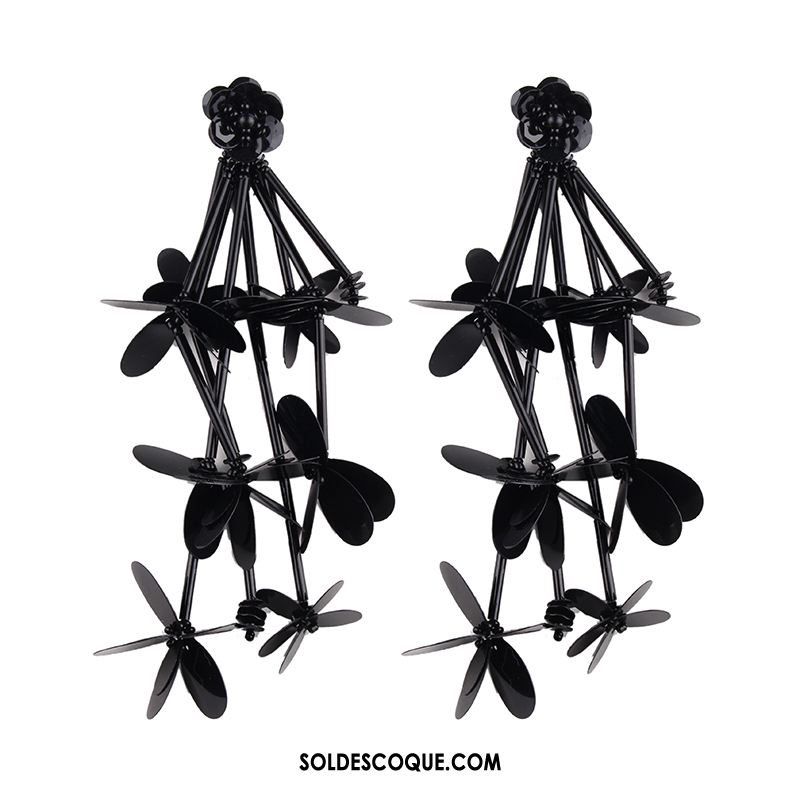 Boucles D'oreilles Femme Dames Accessoires Mode Fleurs Vente Pas Cher