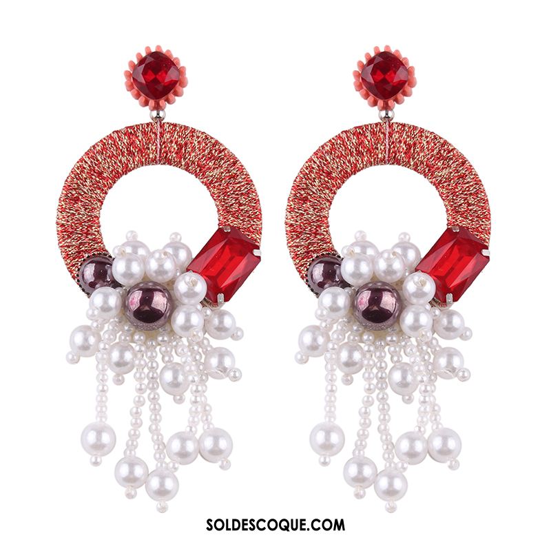 Boucles D'oreilles Femme Le Nouveau Perle Accessoires Europe All-match Soldes