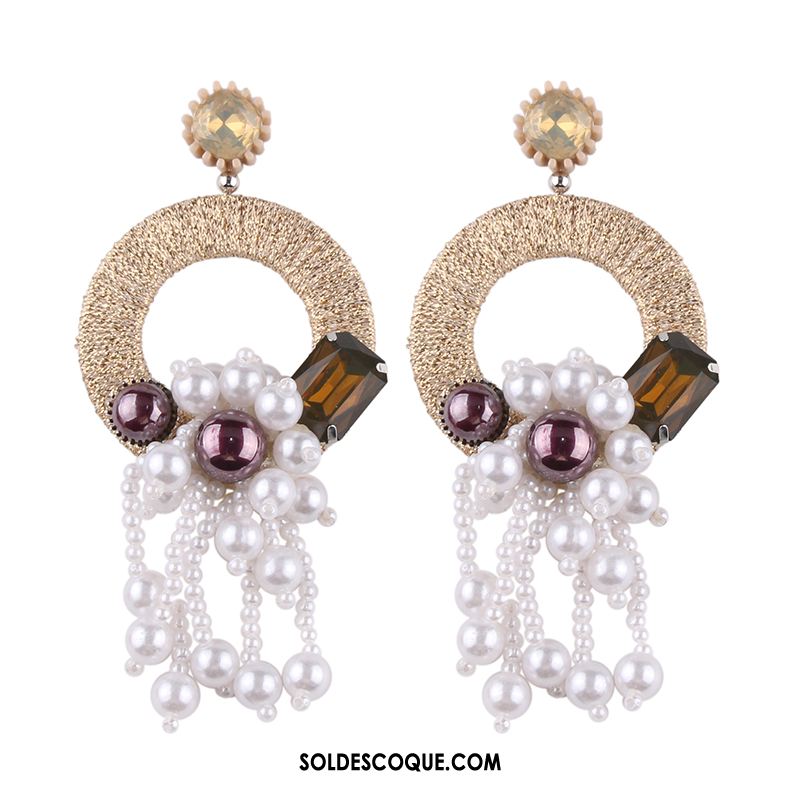 Boucles D'oreilles Femme Le Nouveau Perle Accessoires Europe All-match Soldes