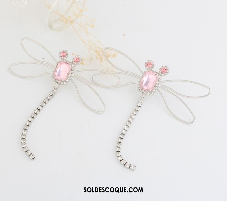 Boucles D'oreilles Femme Mode Pierres De Strass Rouge Modèles Féminins Tendance Pas Cher