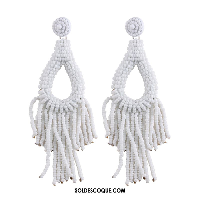 Boucles D'oreilles Femme Multicouche Le Nouveau Manuel Tassel Rétro En Vente