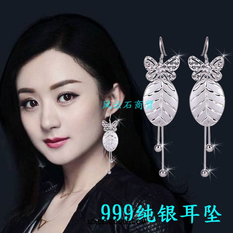 Boucles D'oreilles Femme Personnalité Tempérament Longue Section Tassel Accessoires Soldes