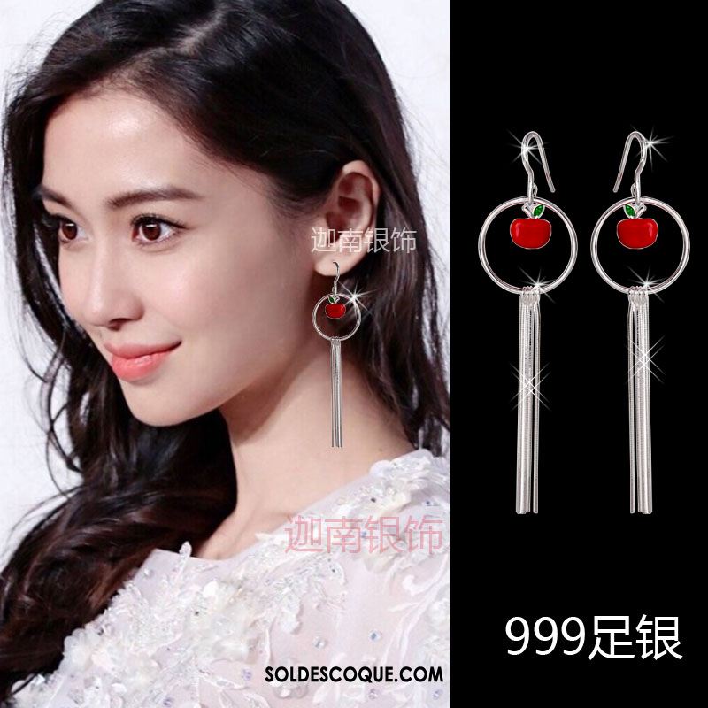 Boucles D'oreilles Femme Personnalité Tempérament Longue Section Tassel Accessoires Soldes