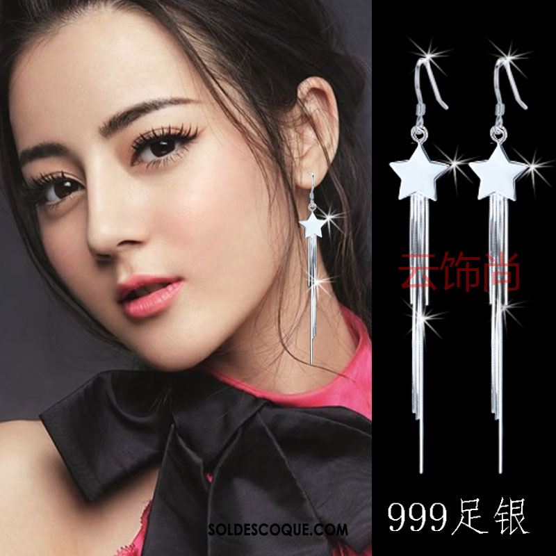 Boucles D'oreilles Femme Personnalité Tempérament Longue Section Tassel Accessoires Soldes