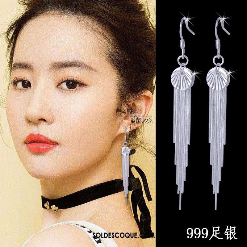 Boucles D'oreilles Femme Personnalité Tempérament Longue Section Tassel Accessoires Soldes