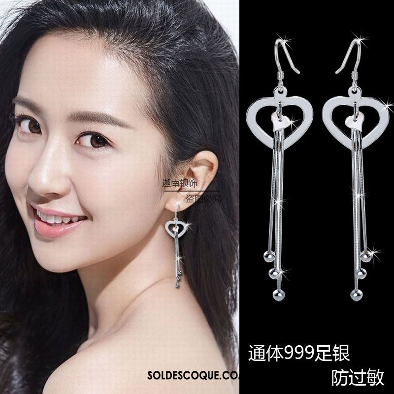 Boucles D'oreilles Femme Personnalité Tempérament Longue Section Tassel Accessoires Soldes