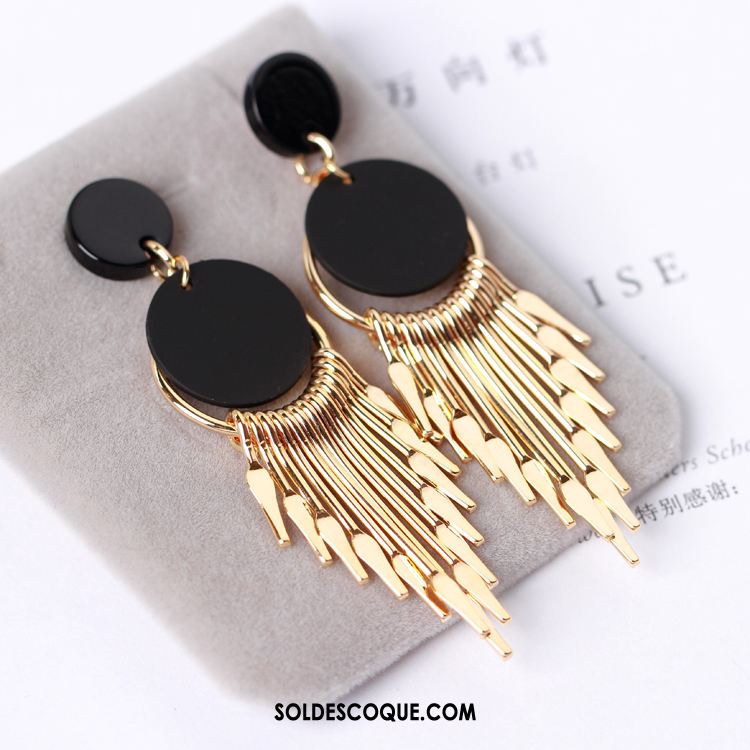 Boucles D'oreilles Femme Tempérament Accessoires Rouge Réseau Mode En Vente