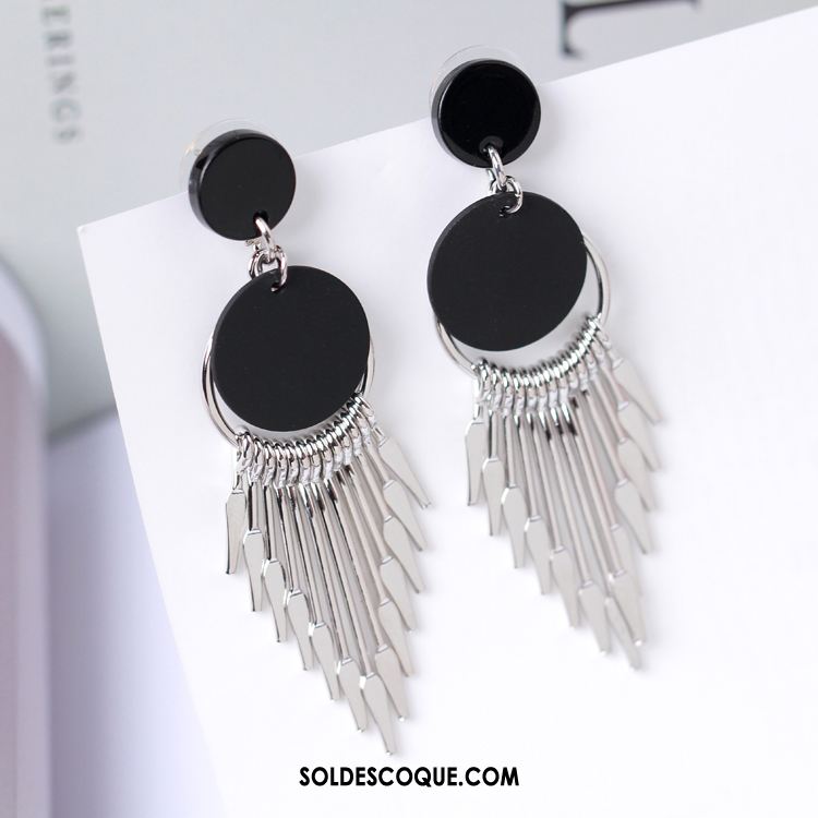 Boucles D'oreilles Femme Tempérament Accessoires Rouge Réseau Mode En Vente