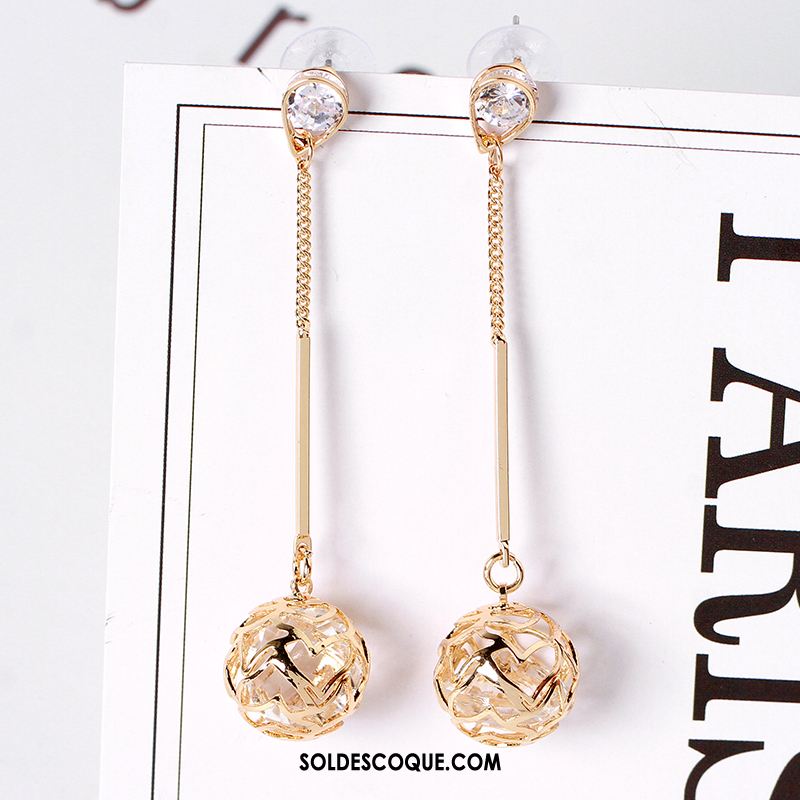 Boucles D'oreilles Femme Tempérament Accessoires Rouge Réseau Mode En Vente