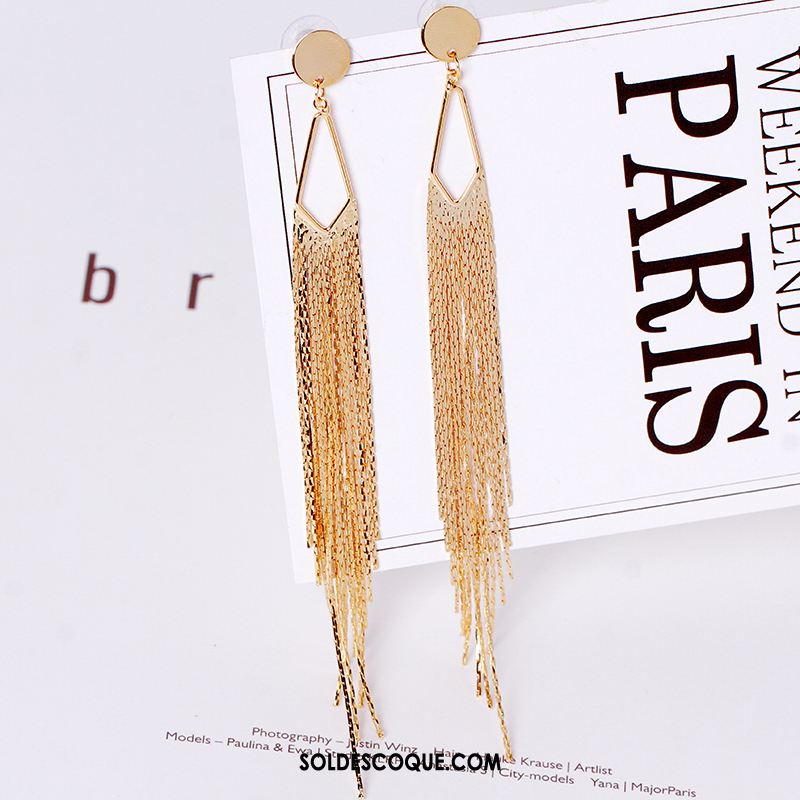 Boucles D'oreilles Femme Tempérament Accessoires Rouge Réseau Mode En Vente