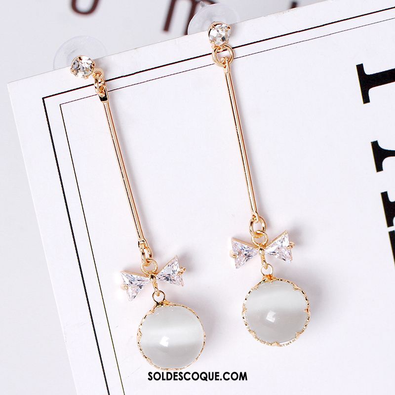 Boucles D'oreilles Femme Tempérament Accessoires Rouge Réseau Mode En Vente