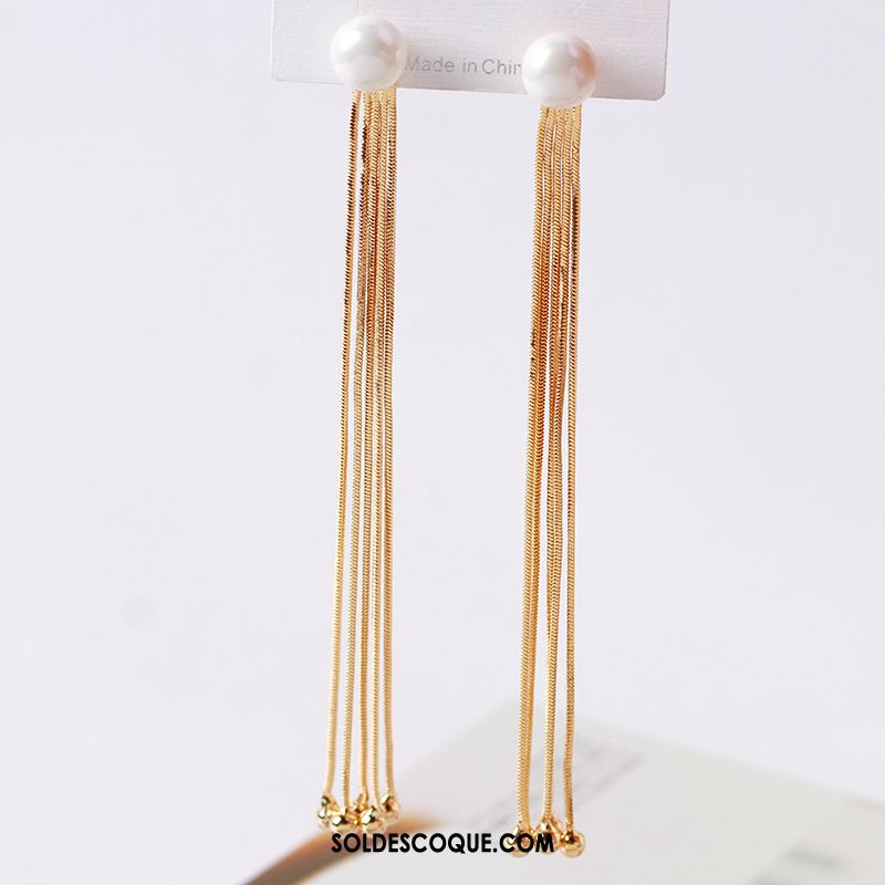 Boucles D'oreilles Femme Tempérament Accessoires Rouge Réseau Mode En Vente