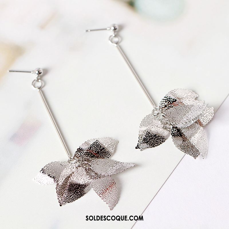 Boucles D'oreilles Femme Tempérament Accessoires Rouge Réseau Mode En Vente