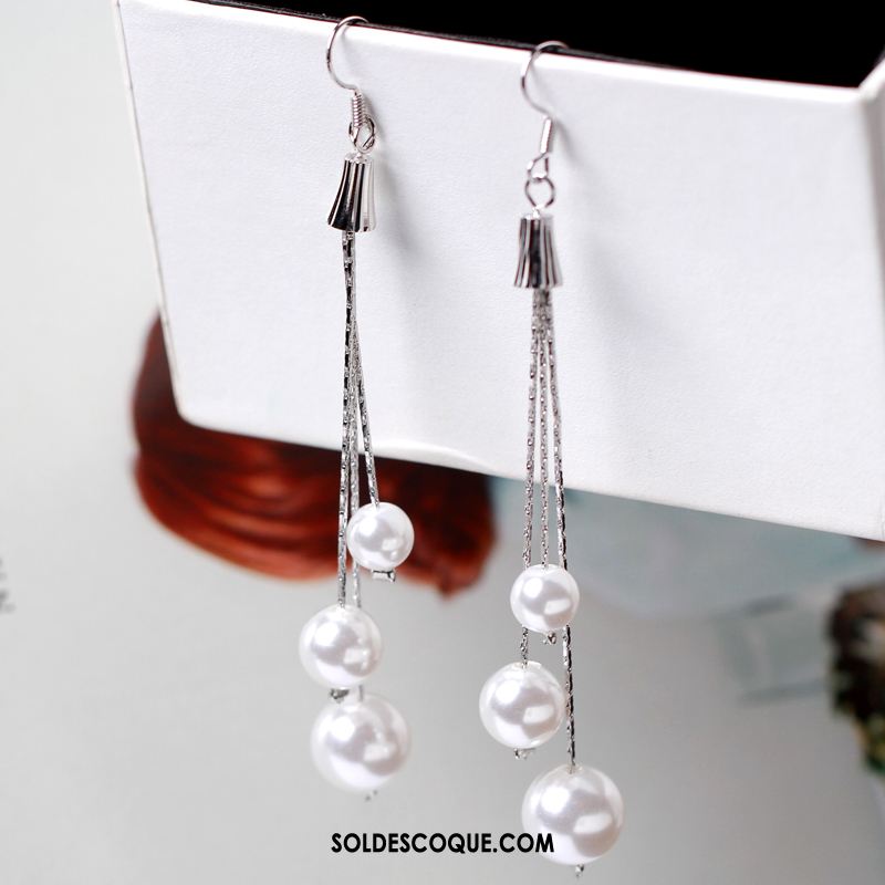 Boucles D'oreilles Femme Tempérament Accessoires Rouge Réseau Mode En Vente