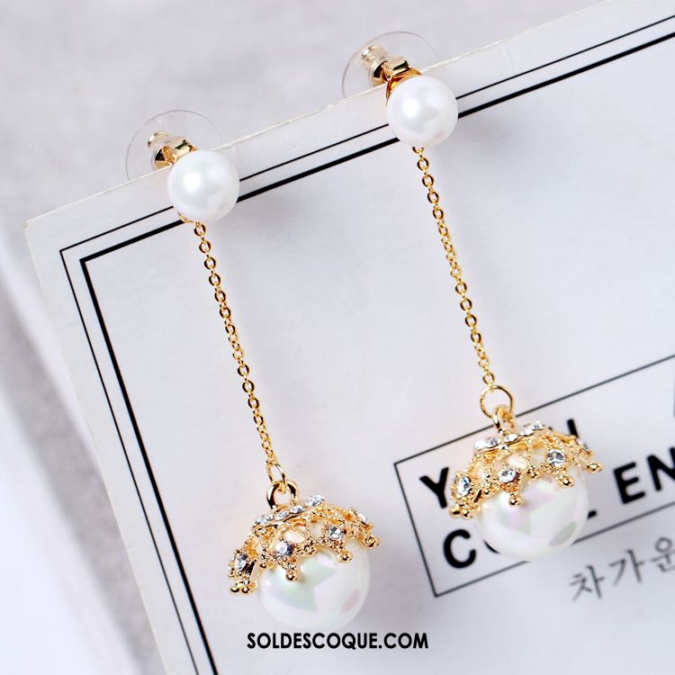 Boucles D'oreilles Femme Tempérament Accessoires Rouge Réseau Mode En Vente