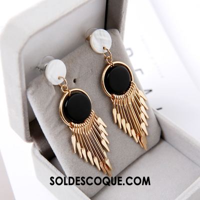 Boucles D'oreilles Femme Tempérament Accessoires Rouge Réseau Mode En Vente