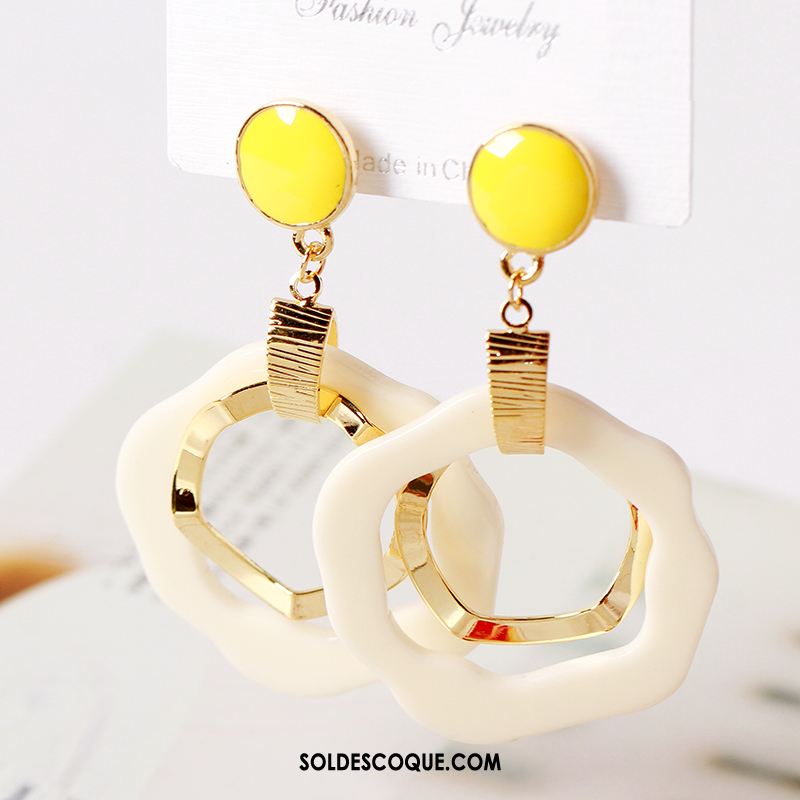 Boucles D'oreilles Femme Tempérament Accessoires Rouge Réseau Mode En Vente