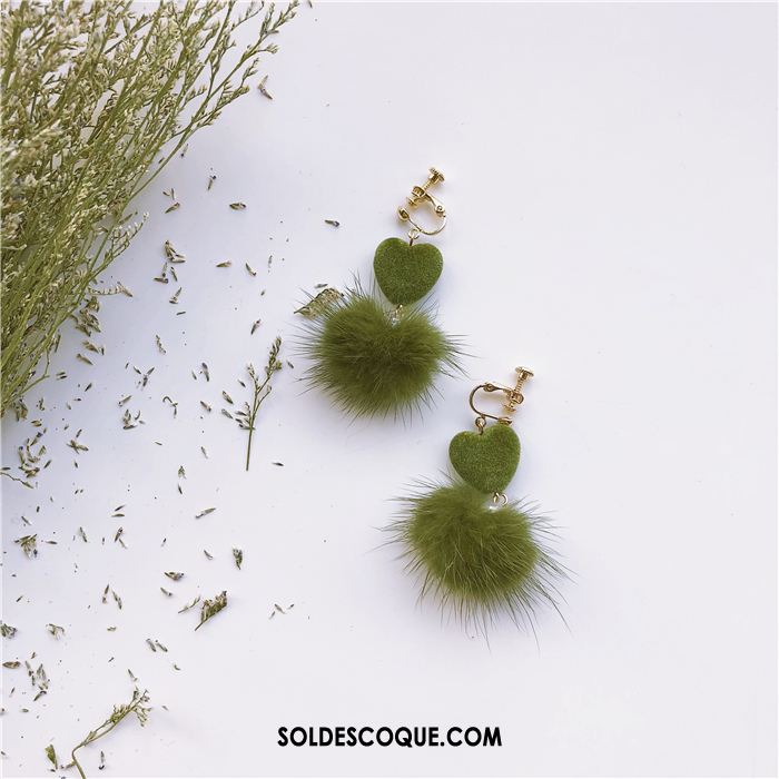 Boucles D'oreilles Femme Vert Original Sexy Tempérament En Vente