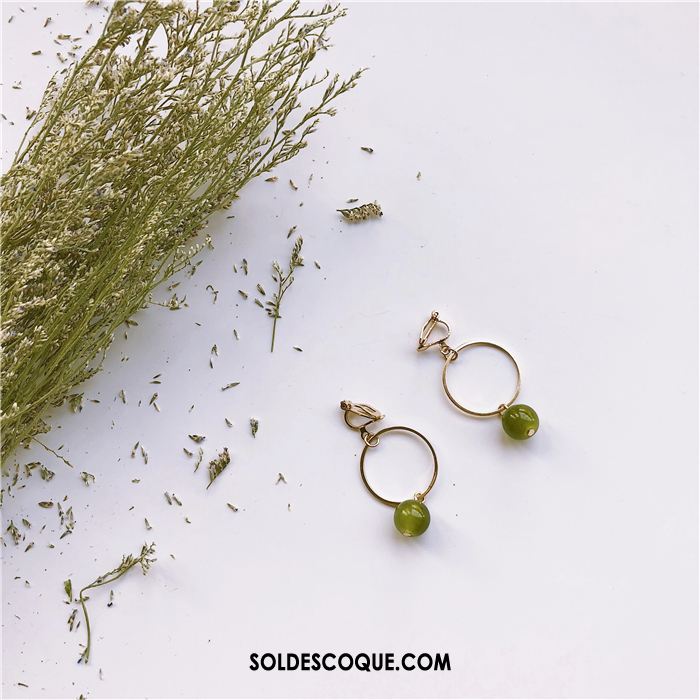 Boucles D'oreilles Femme Vert Original Sexy Tempérament En Vente