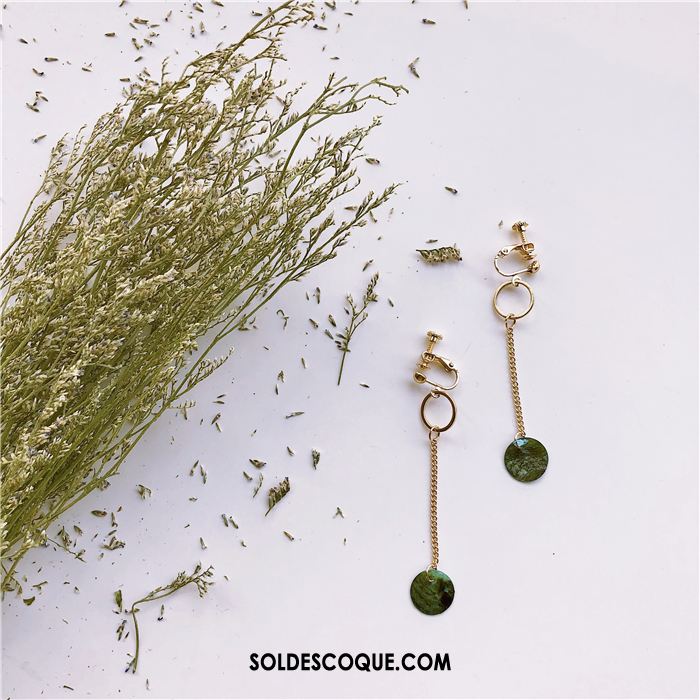 Boucles D'oreilles Femme Vert Original Sexy Tempérament En Vente