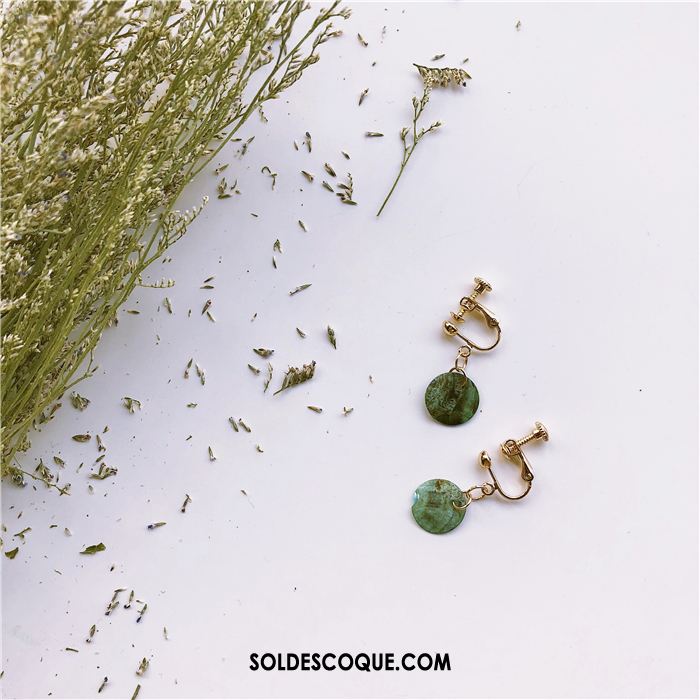 Boucles D'oreilles Femme Vert Original Sexy Tempérament En Vente