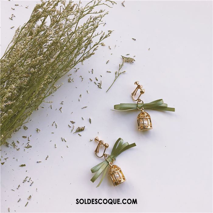 Boucles D'oreilles Femme Vert Original Sexy Tempérament En Vente