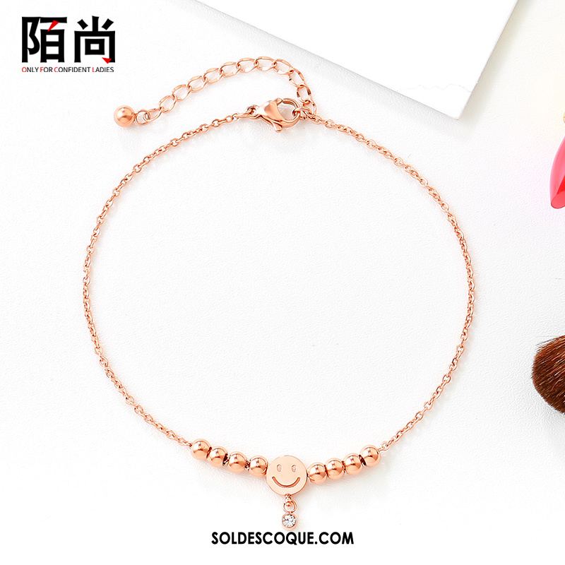 Bracelet De Cheville Femme Accessoires Cadeau Tassel Mode Rose Pas Cher