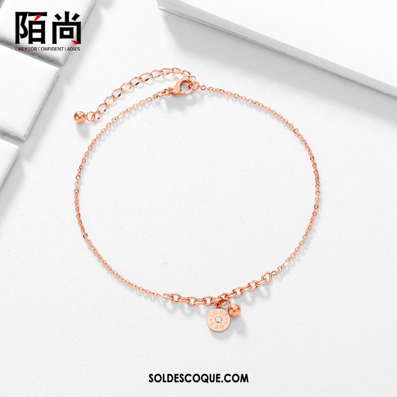 Bracelet De Cheville Femme Accessoires Cadeau Tassel Mode Rose Pas Cher