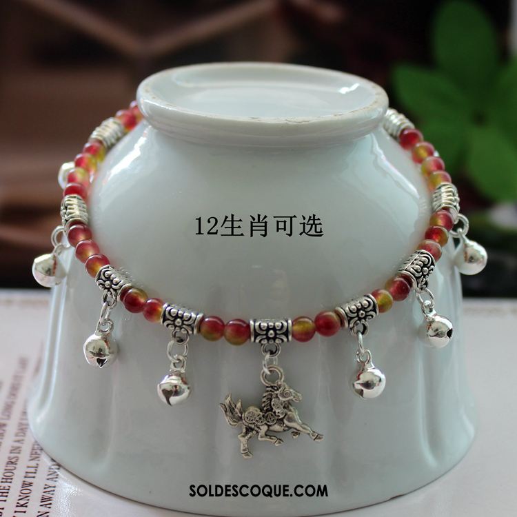 Bracelet De Cheville Femme Accessoires Mode Cristal Modèles Féminins Ajustable Soldes