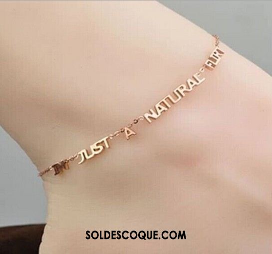 Bracelet De Cheville Femme Accessoires Modèles Féminins Simple All-match Mode Pas Cher