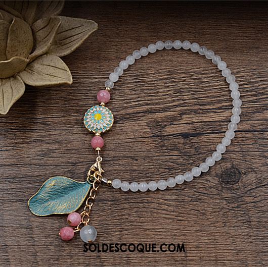 Bracelet De Cheville Femme Cristal Longue Naturel Folk-custom Original En Ligne