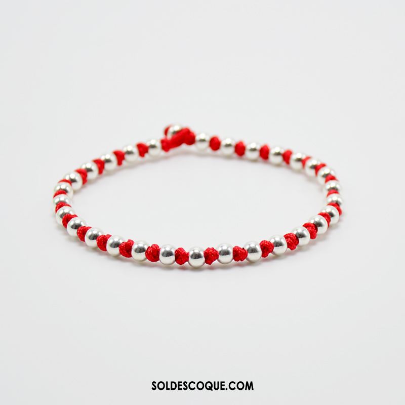 Bracelet De Cheville Femme Noir Rouge Homme Amoureux Bracelet Pas Cher