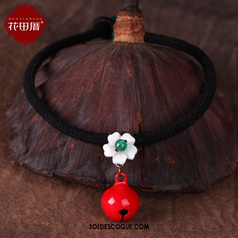 Bracelet De Cheville Femme Simple Folk-custom Rétro Rouge Manuel France