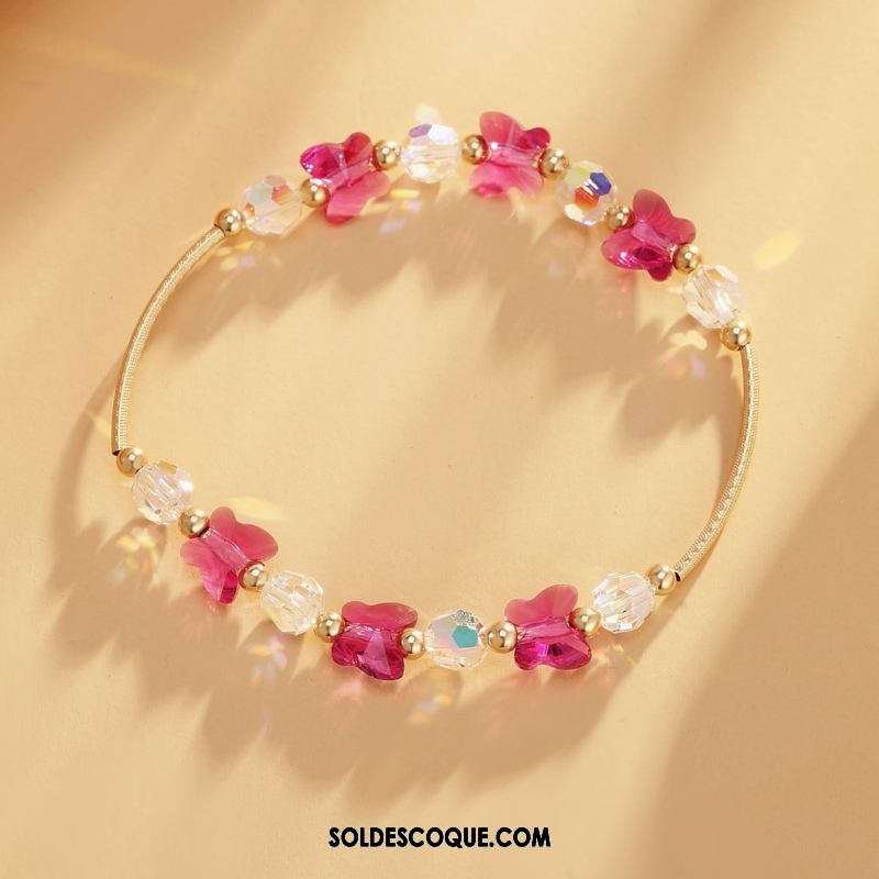 Bracelets Femme Bien Élégant Étudiant Cristal Bracelet Pas Cher