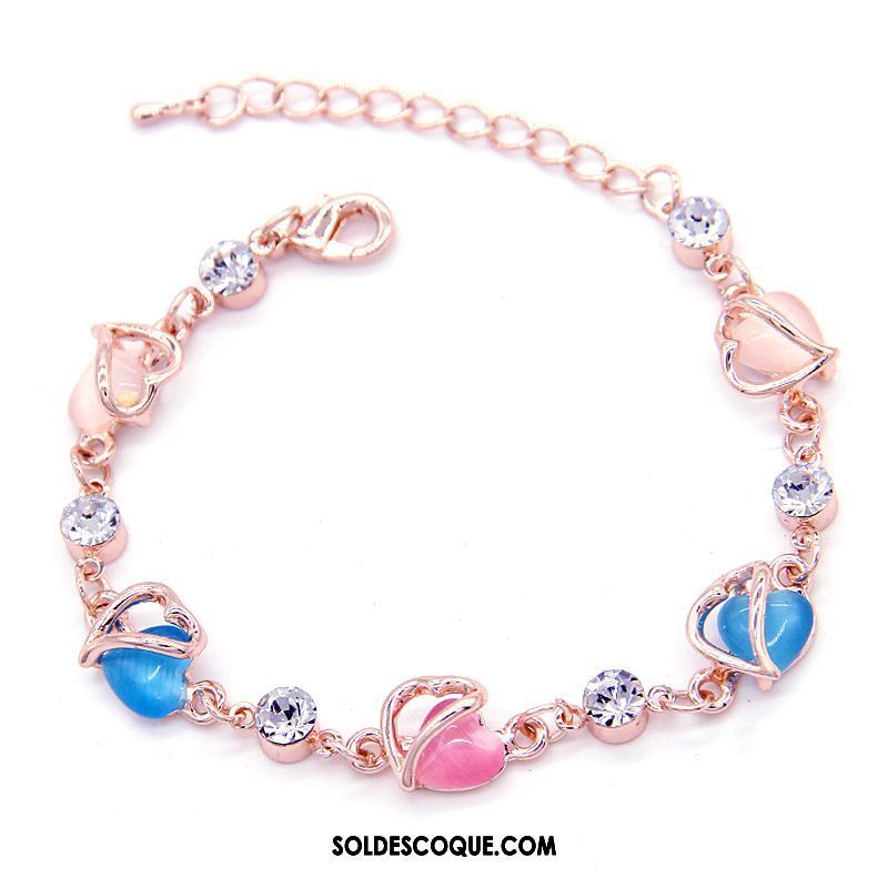 Bracelets Femme Bracelet Cadeau Accessoires Doux Rose Pas Cher