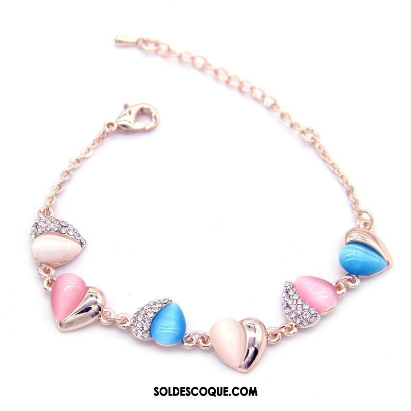 Bracelets Femme Bracelet Cadeau Accessoires Doux Rose Pas Cher