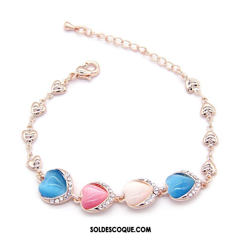 Bracelets Femme Bracelet Cadeau Accessoires Doux Rose Pas Cher