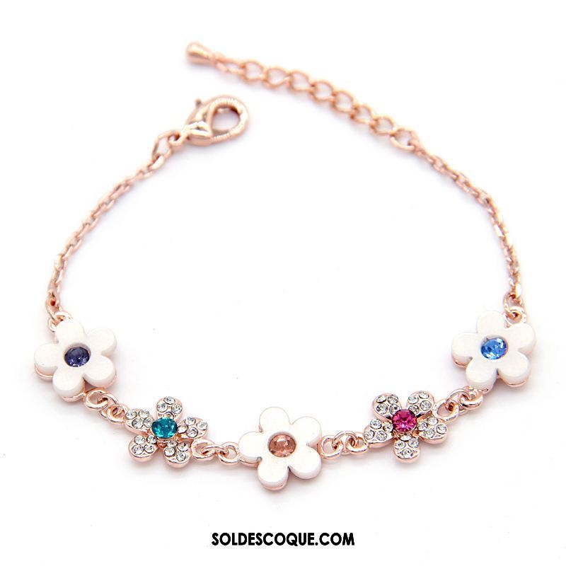 Bracelets Femme Bracelet Cadeau Accessoires Doux Rose Pas Cher