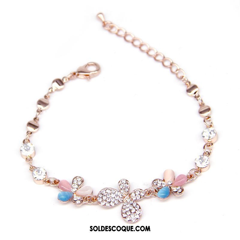 Bracelets Femme Bracelet Cadeau Accessoires Doux Rose Pas Cher