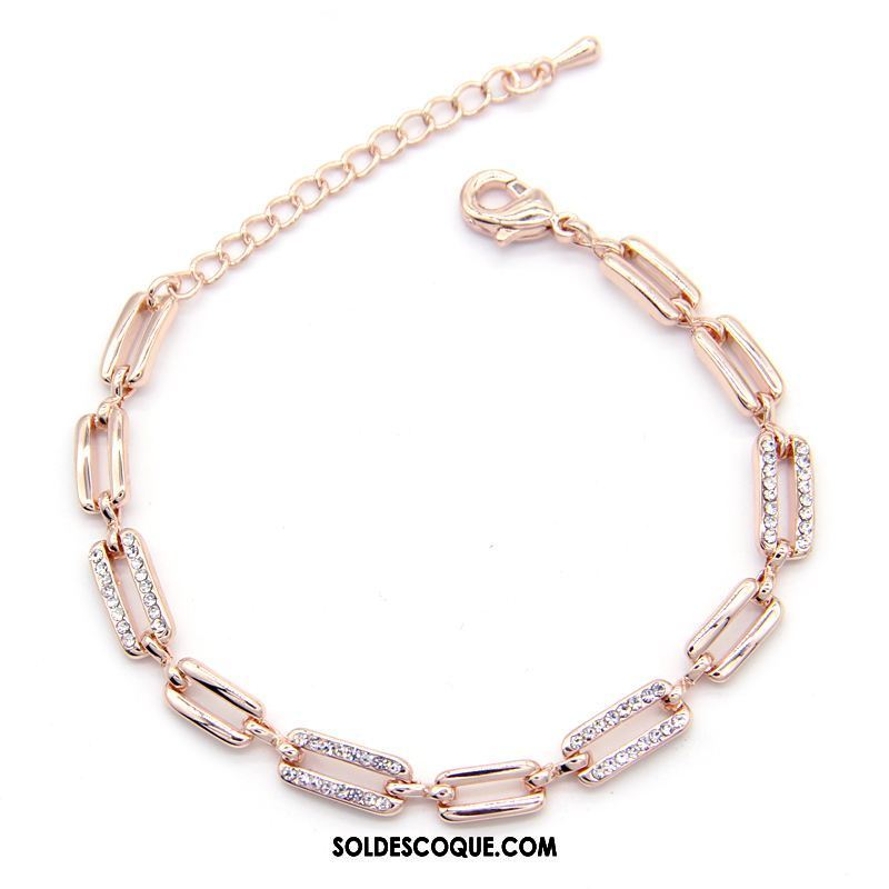 Bracelets Femme Bracelet Cadeau Accessoires Doux Rose Pas Cher