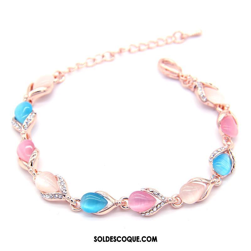 Bracelets Femme Bracelet Cadeau Accessoires Doux Rose Pas Cher