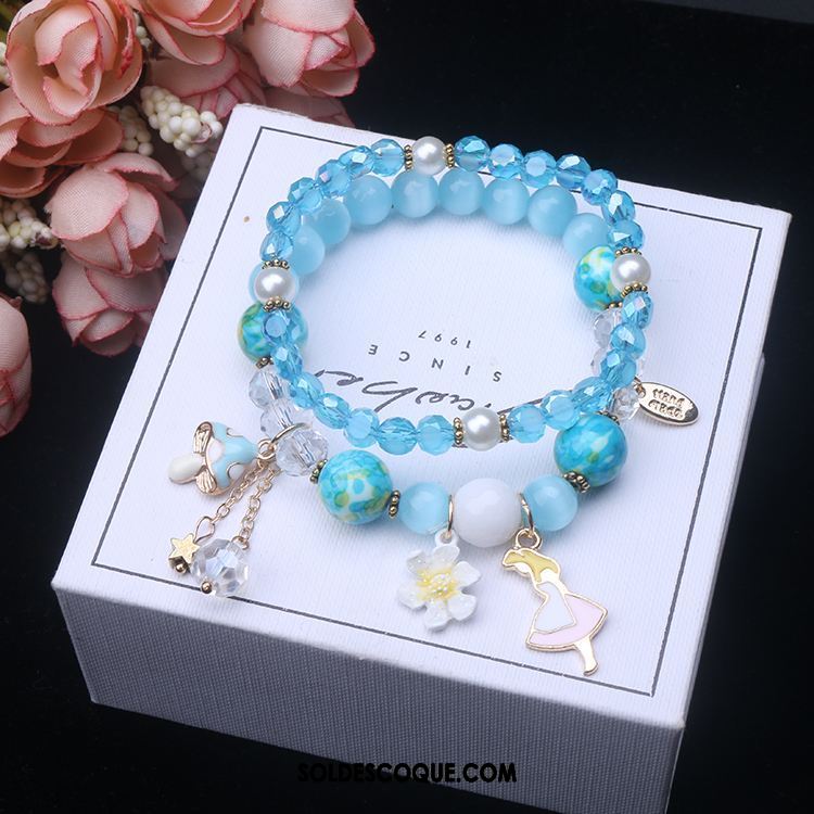 Bracelets Femme Chat Petit Bracelet Rose Accessoires Soldes