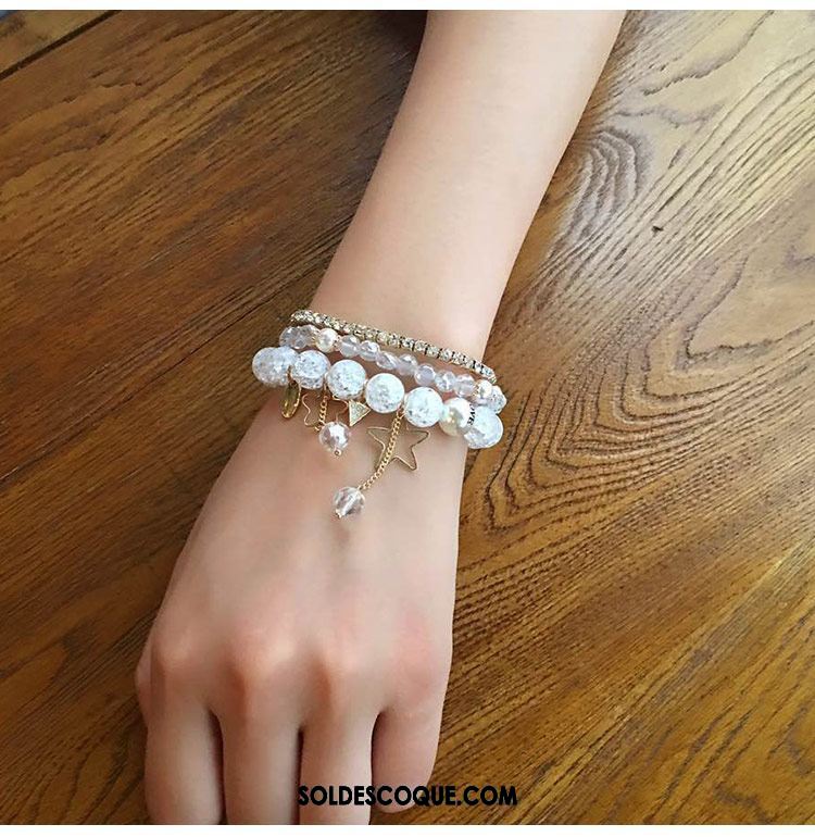 Bracelets Femme Chat Petit Bracelet Rose Accessoires Soldes