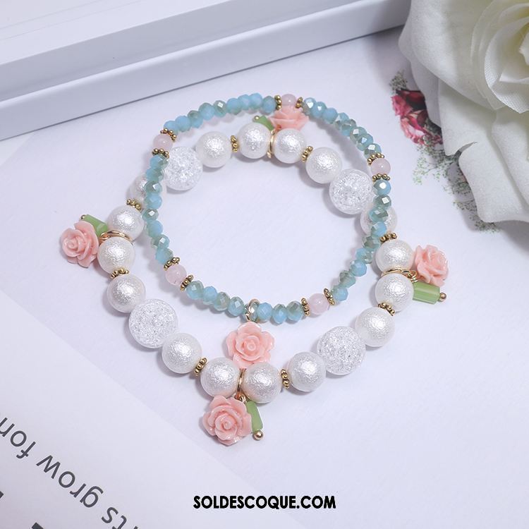 Bracelets Femme Chat Petit Bracelet Rose Accessoires Soldes